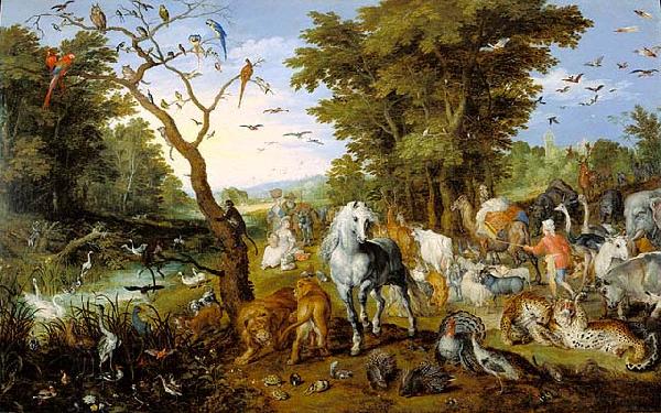 Jan Brueghel The Elder The Entry of the Animals Into Noah Ark China oil painting art
